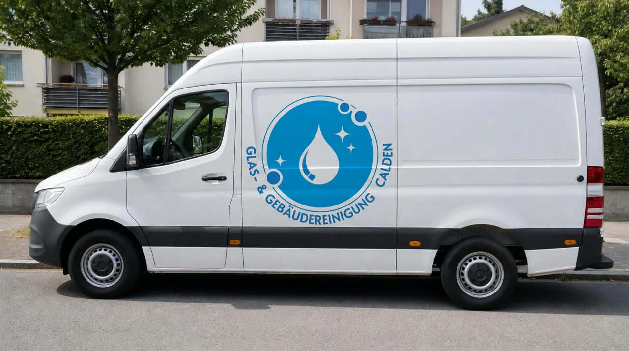 Firmenfahrzeug Glas- & Gebäudereinigung Calden
